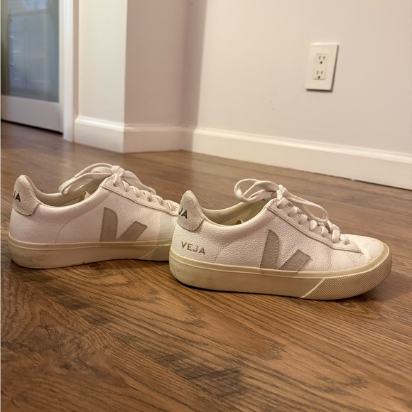 Veja Campo Leather White Natural, 5 - Picture 4 of 8